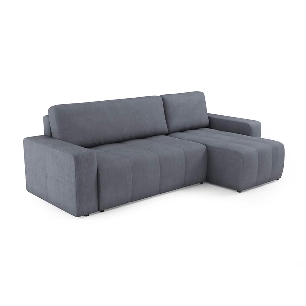 Lucas sovesofa 3-seter med sjeselong, Loft 22 Iron
