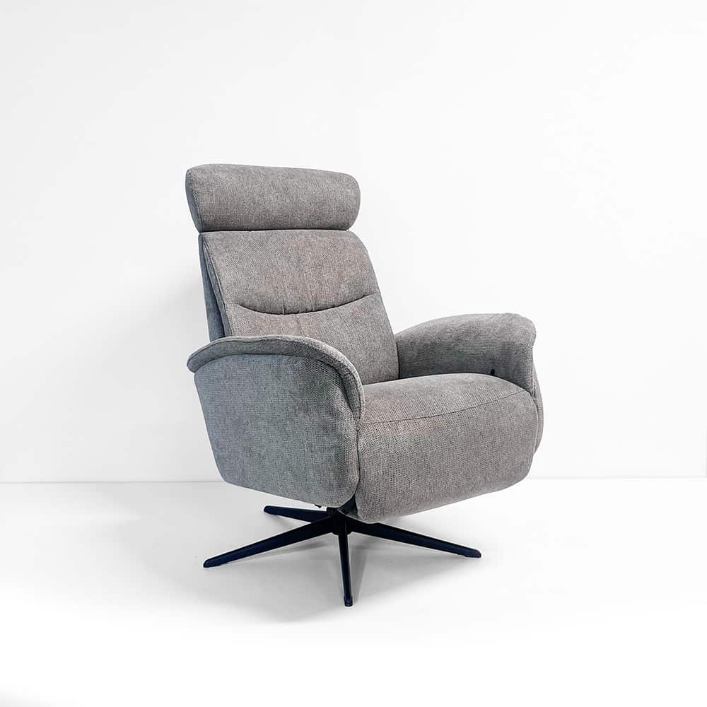 Tind hvilestol, Large Manuell, Mito 9792 liver, sokkel PBS Polaris sort