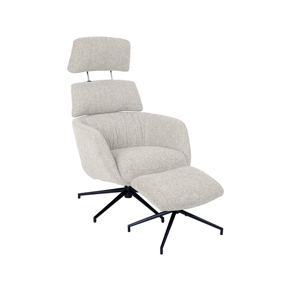 Pablo Hvilestol med regulering og sving, Hevre Beige 22