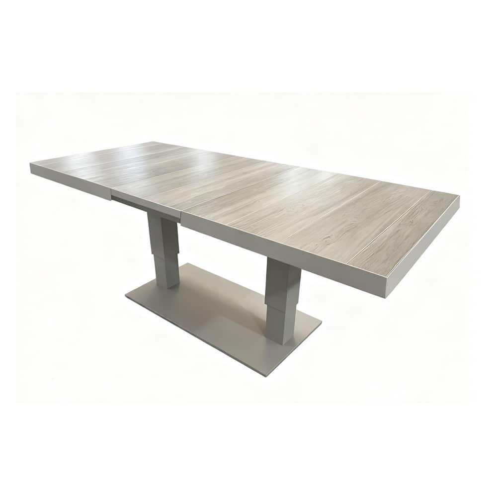 Mandal justerbart bord m/uttrekk 142-182 cm