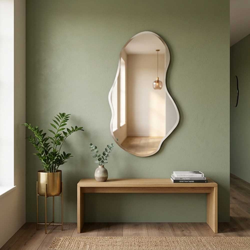 Speil Trendy Ocean, med fasett, 64x110 cm