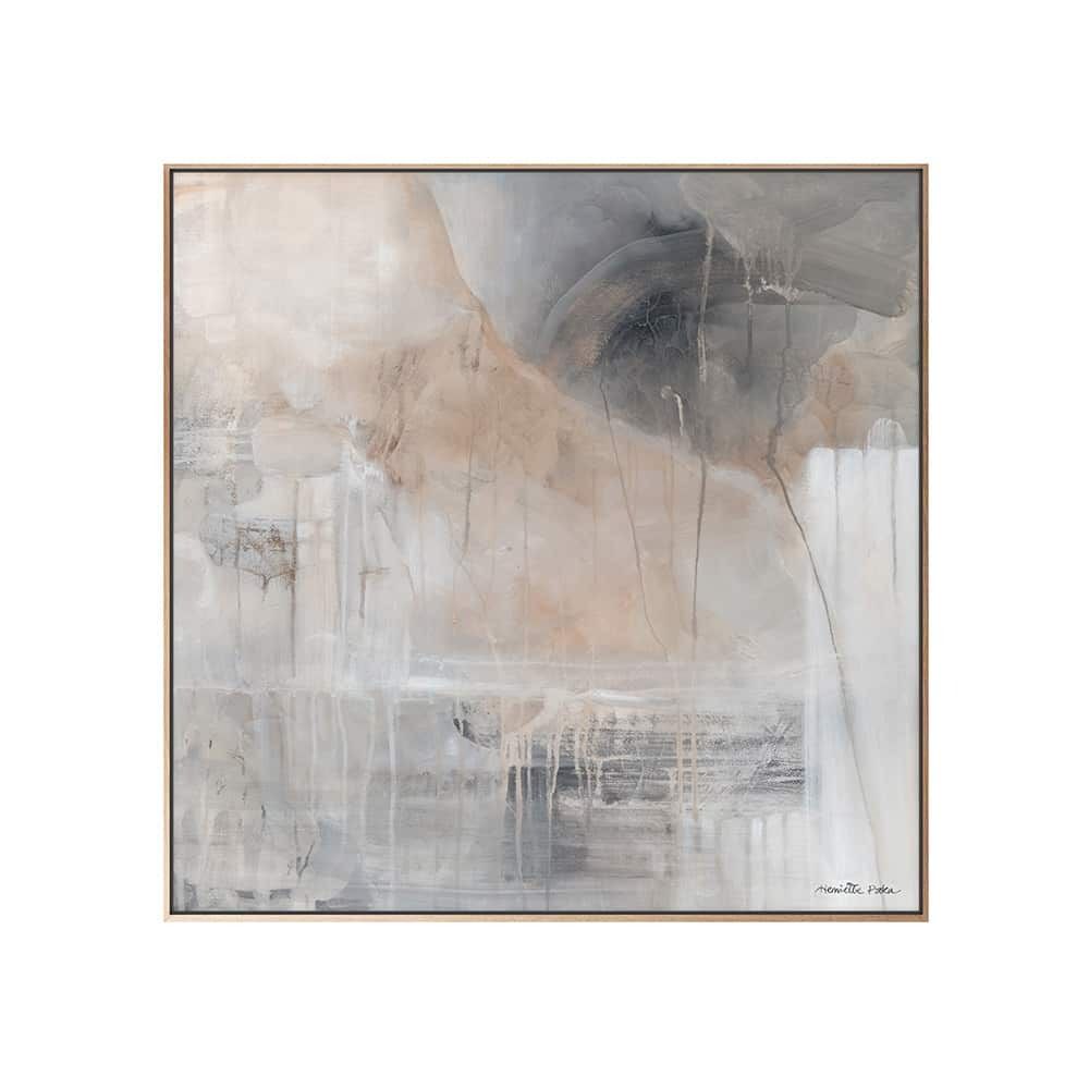 Canvas eik svevelist My shadow days are over 113x113 / Henriette Roka