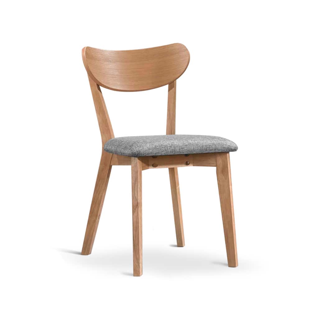 Knarvik spisestuestol med stoffsete