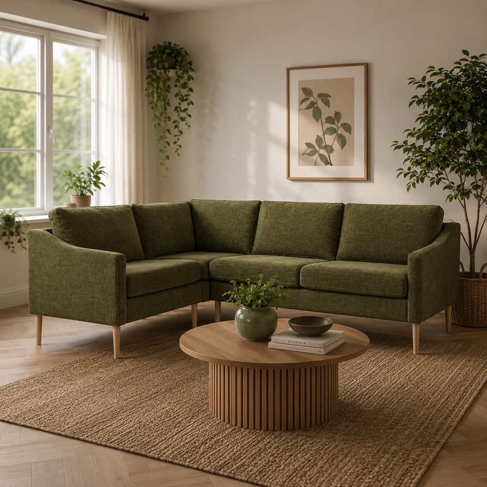 Saga Slim Oppsett 31, (I4-A-D-F-I4), Home Olive 15, kombi skum/dun
