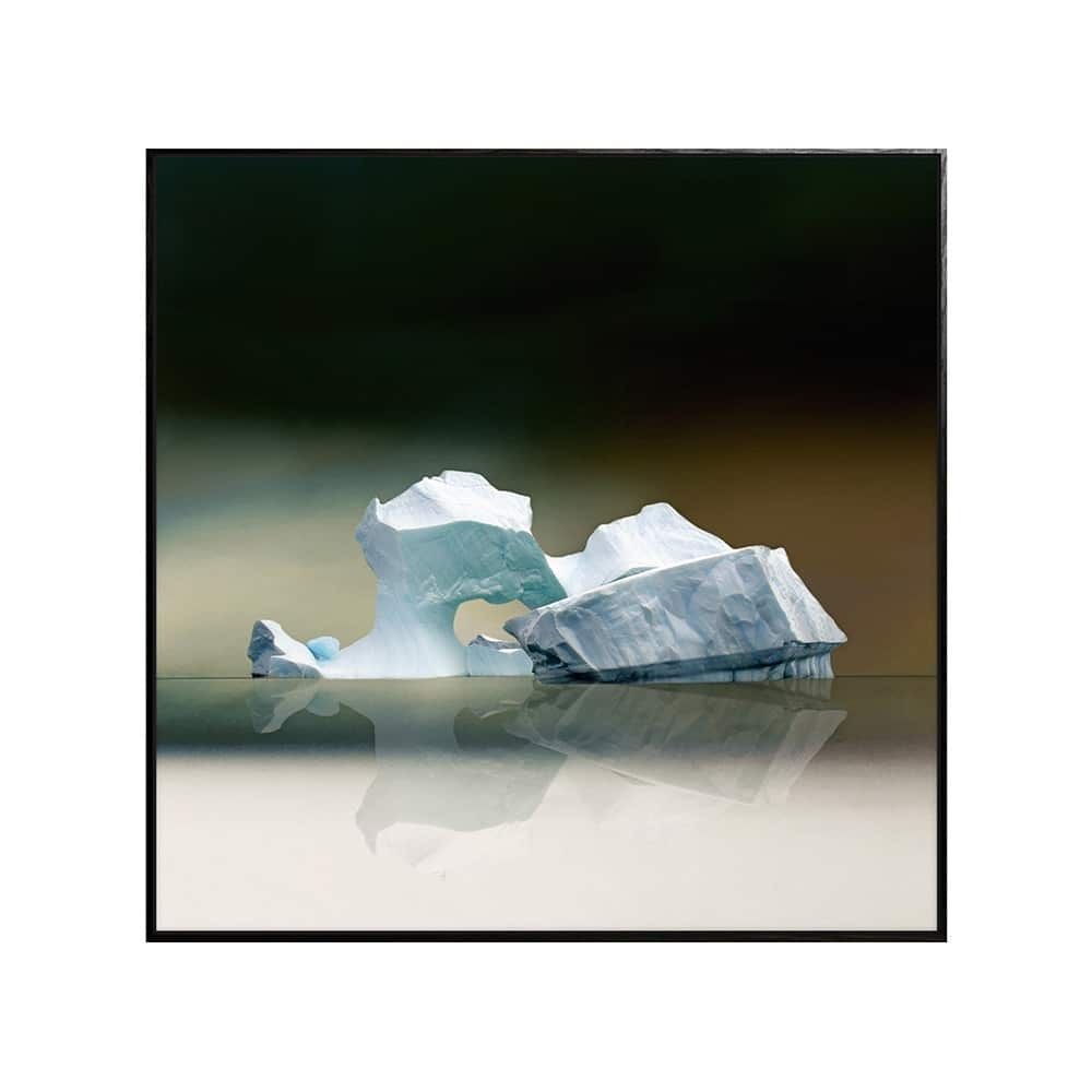 Canvas sort svevelist Glacier III 113x113 / Roy Chr. Lauritsen