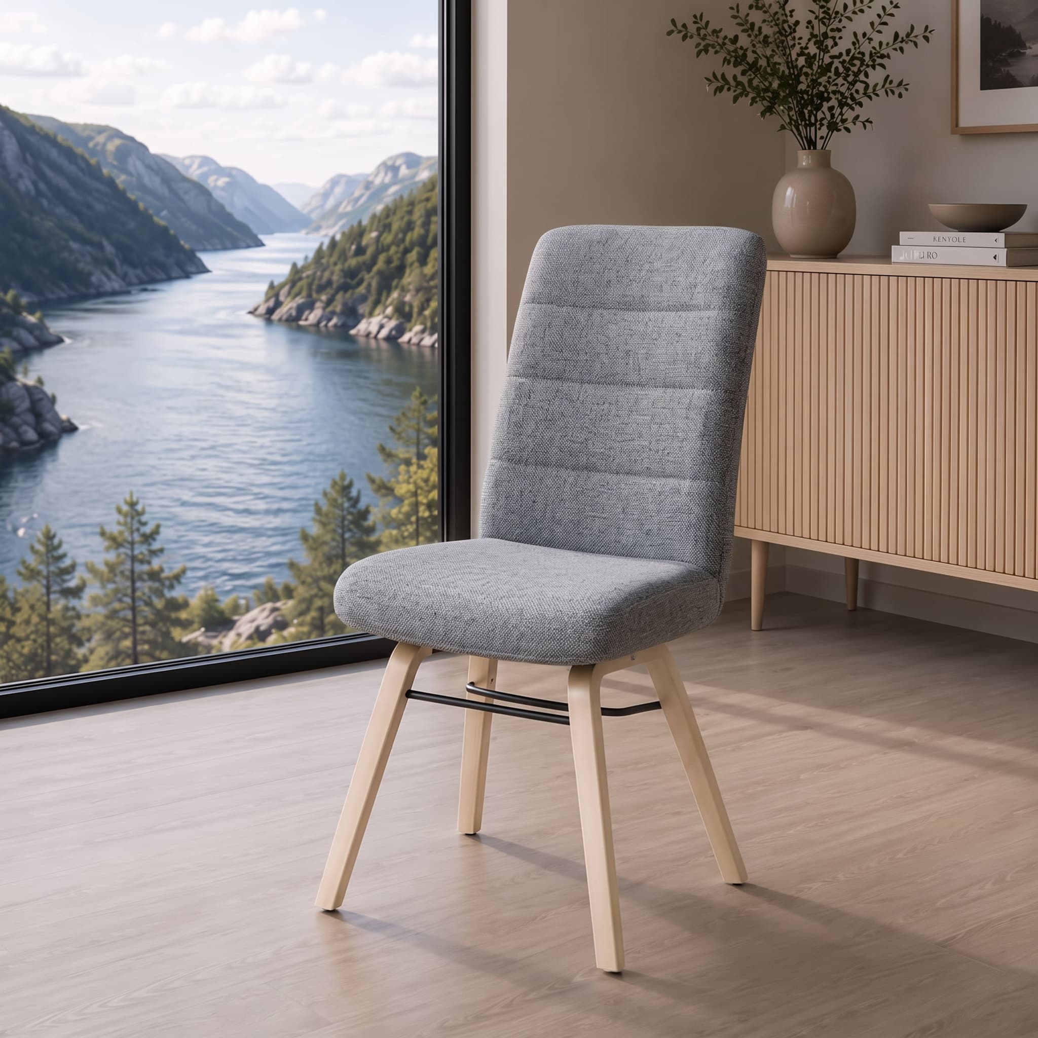 Hygge Regulerbar Spisestol 3000, høy rygg, Warwick Noyack Pepper