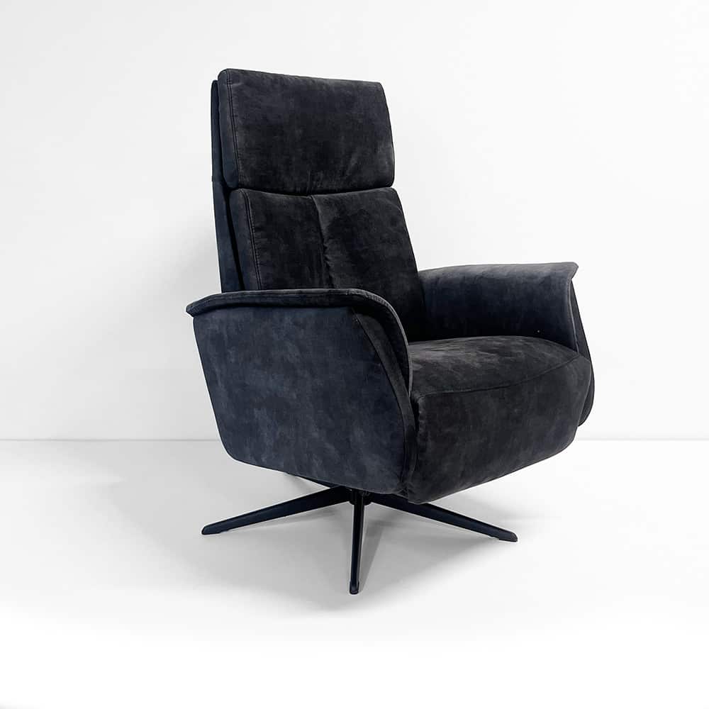 Sanna hvilestol, Medium Manuell, Adore 3151 antracite, sokkel PBS  Polaris sort