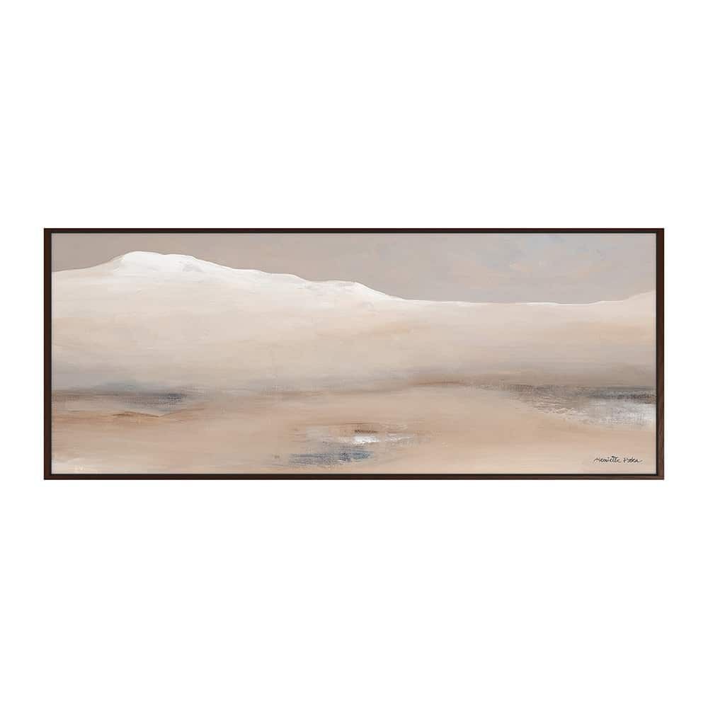 Canvas brun svevelist Just go within 60x150 / Henriette Roka