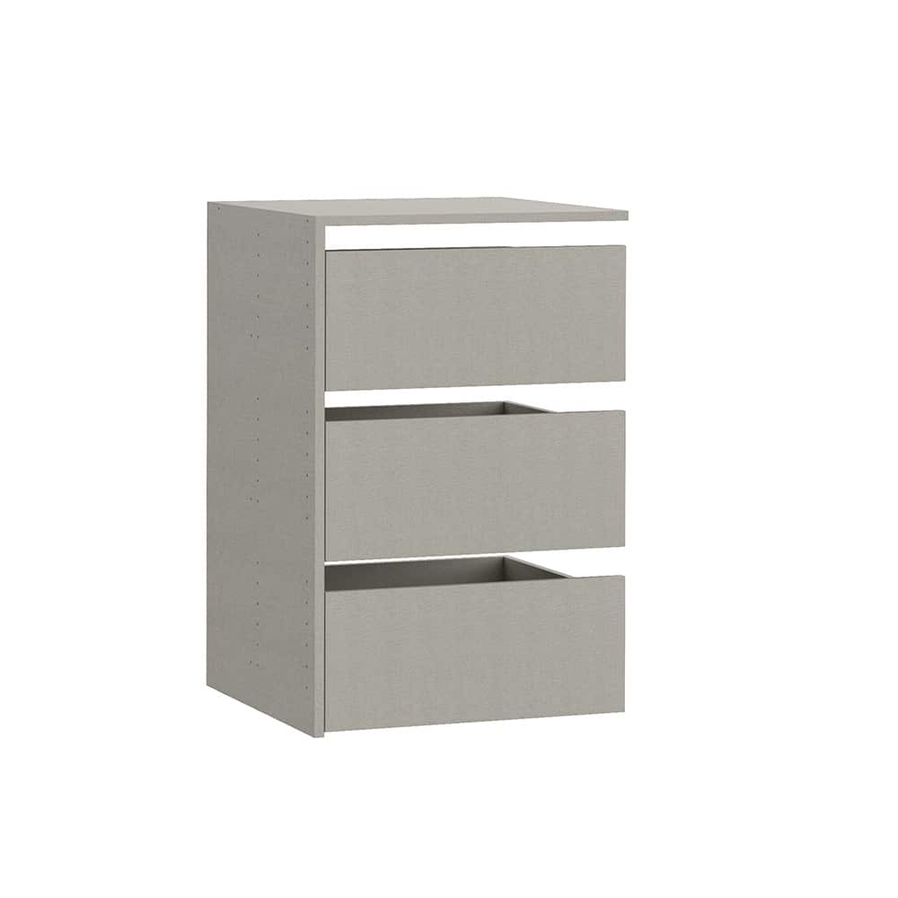 Sophistispace 3 skuffer innredning acsesories grey textile