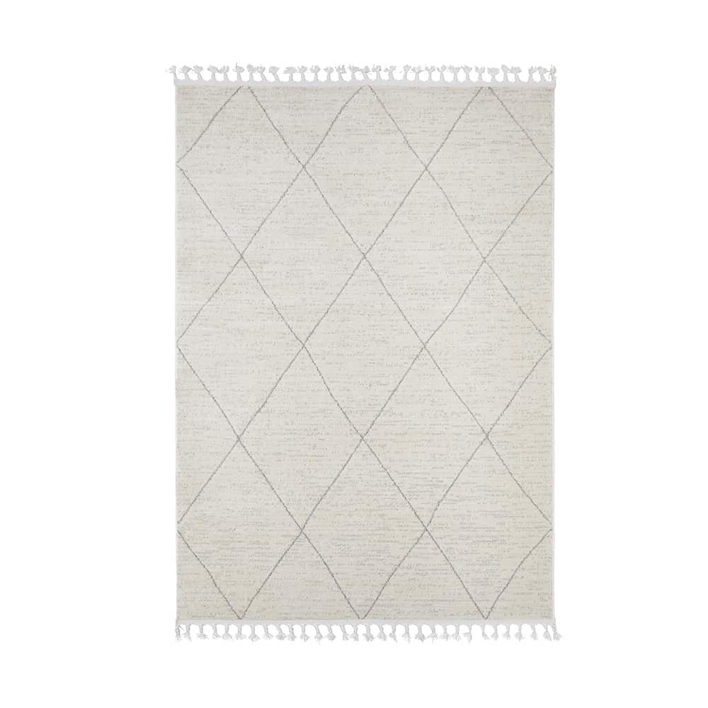 kel air Teppe 160x230, Elfenben/Grå