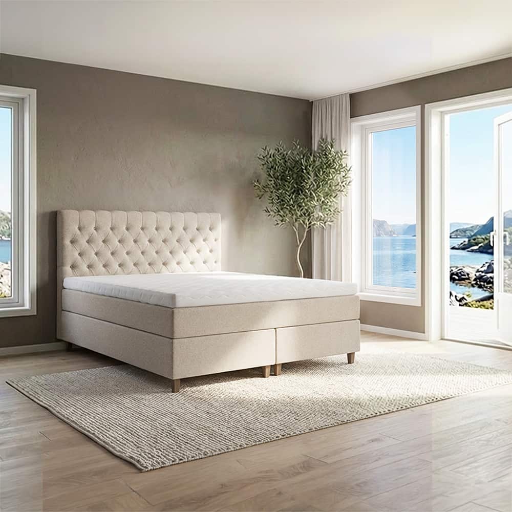 Skyfri Kontinental 180x200, Duo medium/fast uten, Loop 3