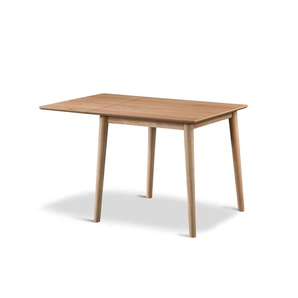 Odda Kjøkkenbord m/klaff 80/120, Lakkert Eik