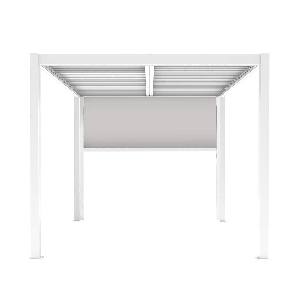 Pergola Pulldown Vegg 370x218cm Hvit
