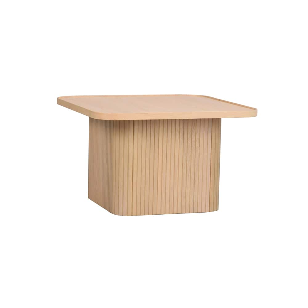 Sullivan soffbord 60x60 vitpigmenterad ek