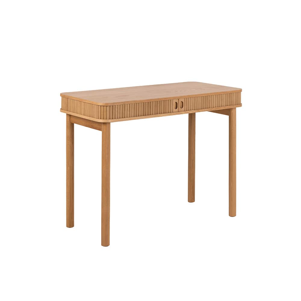 Langley skrivebord, lakkert eik