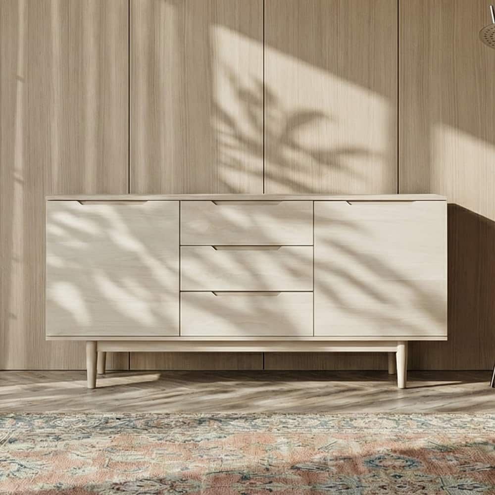 Kerteminde Sjenk 160 cm hvitoljet eik
