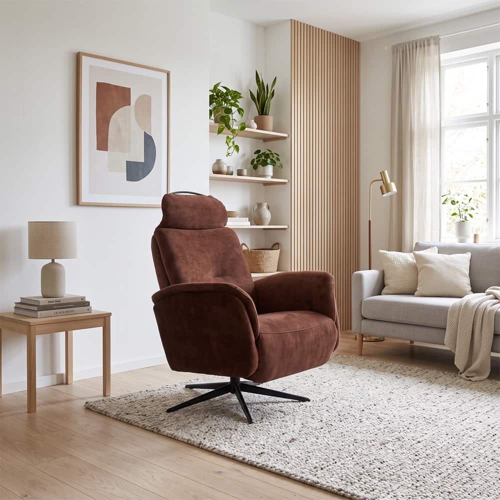 Louise hvilestol, Manuell, Adore 3156 copper