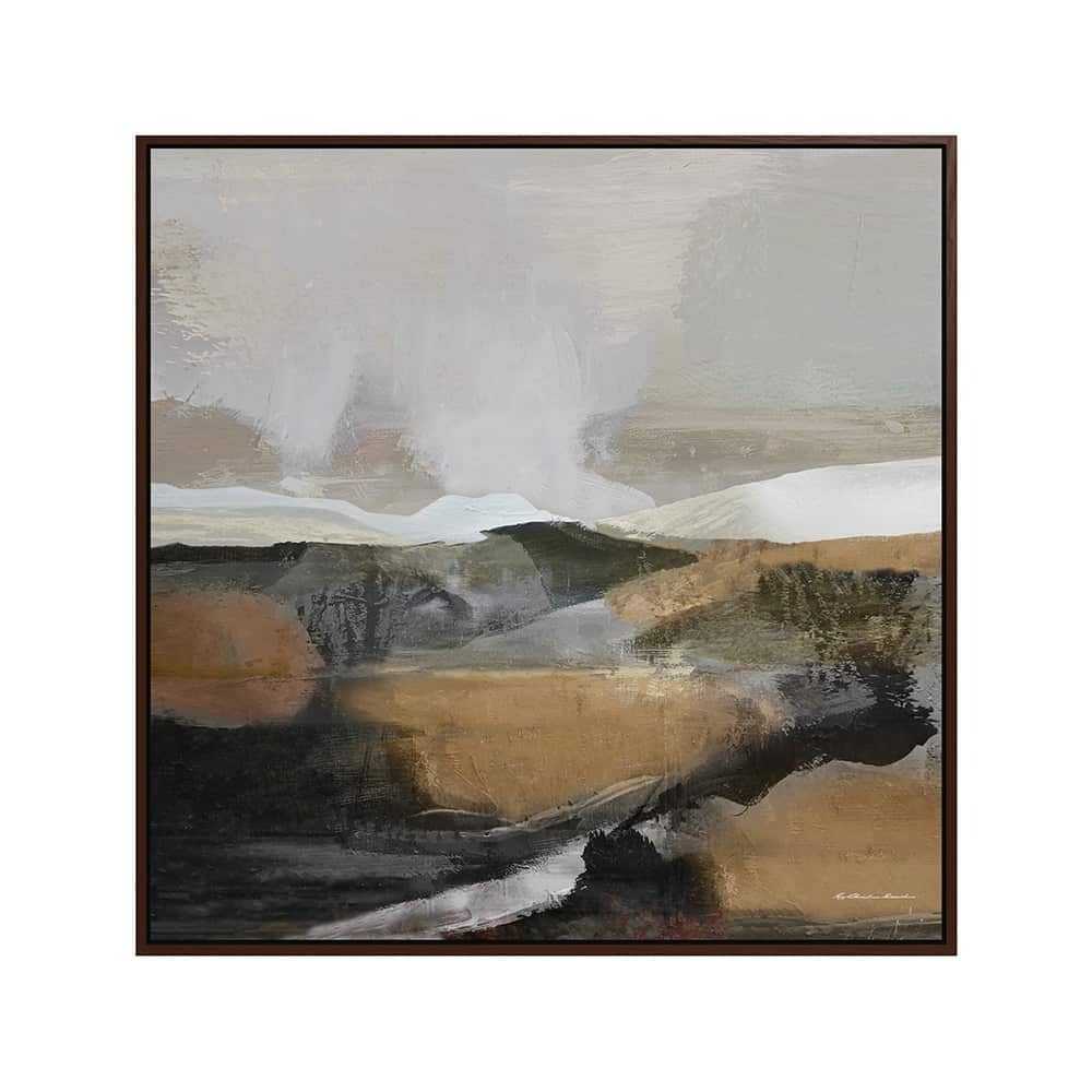 Canvas brun svevelist Ravndal 113x113 / Roy Chr. Lauritsen