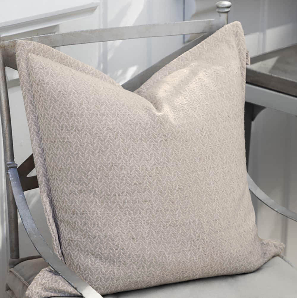 Lama Oria putetrekk, Beige, 50x50 cm