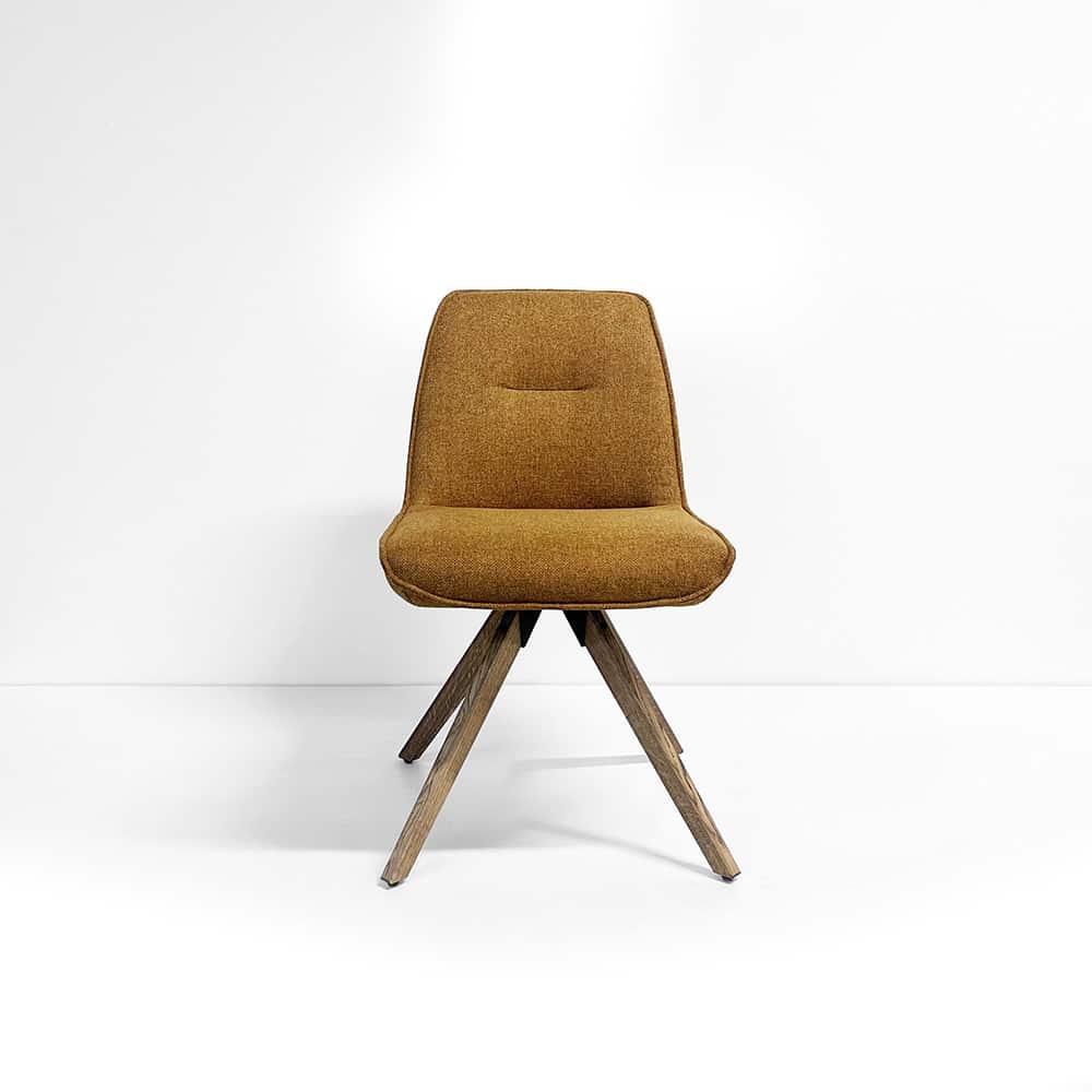 Vågen spisestol uten arm, Rate 3499 bronze,ben DL05HE016 smoked oak, med sving, 1 stk i pk(00x1)