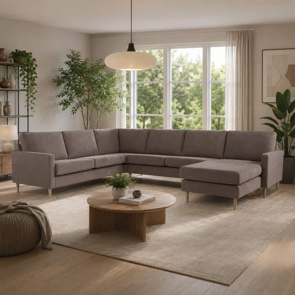 Saga Høy Oppsett 36, ( J7-F-D-F-H5-J7), Mine Light Brown