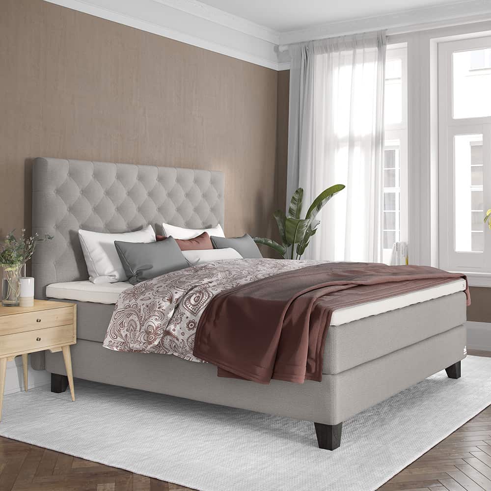 Svane® Zierra Plus Kontinental 180x200, Earth LatexGel, Moment