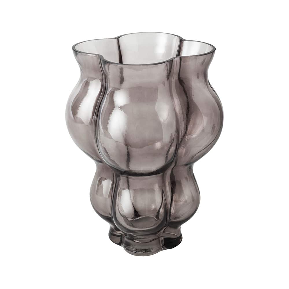 Vase Bruno Sort 17 x 17 x 25 cm