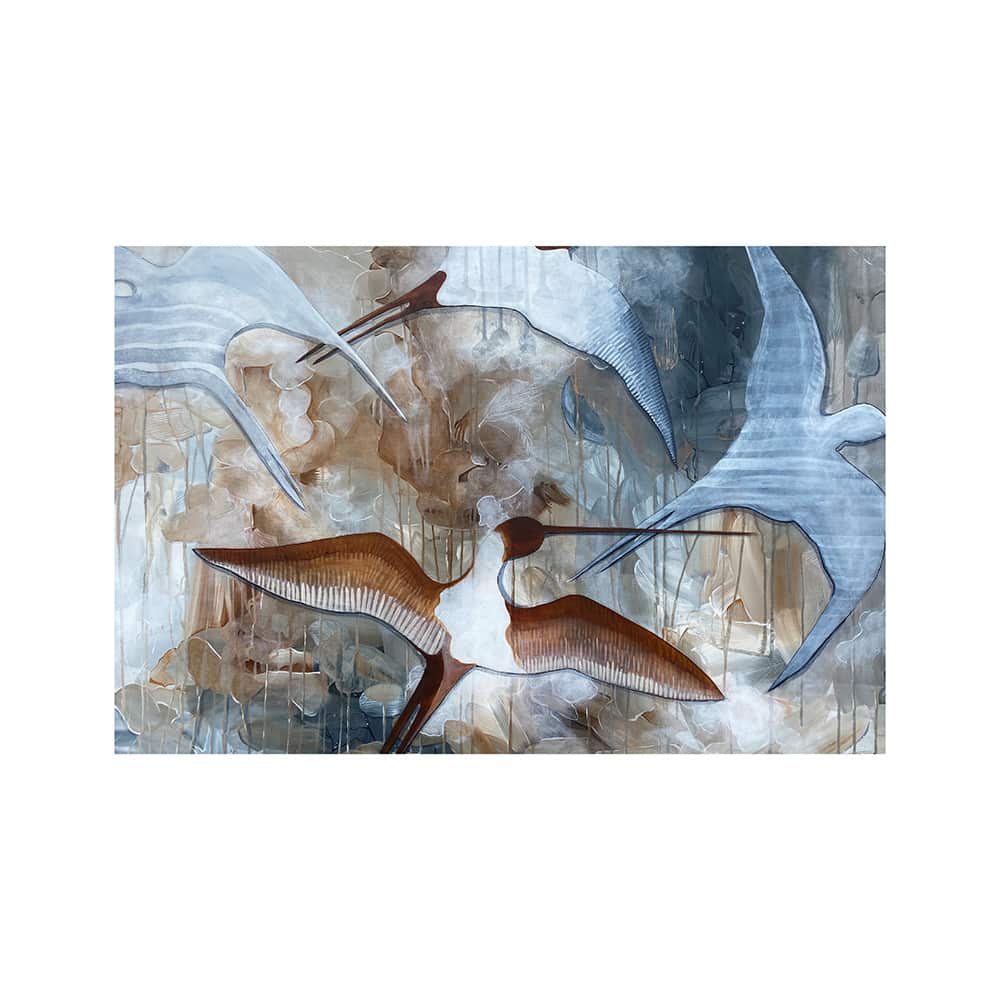 Wherever you go 150x100. (Canvas).