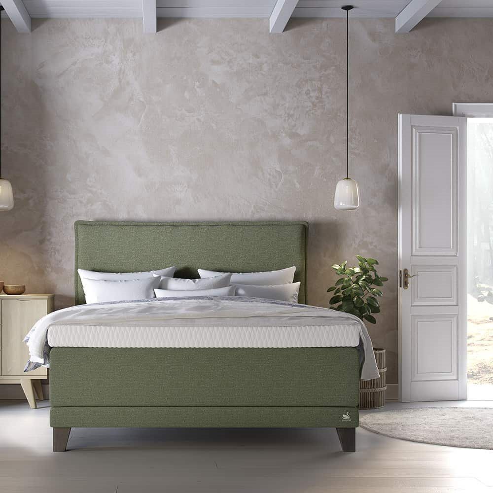 Svane® IntelliGel Deluxe Zafira V2 Kontinental 180x200, Dream Emerald Green