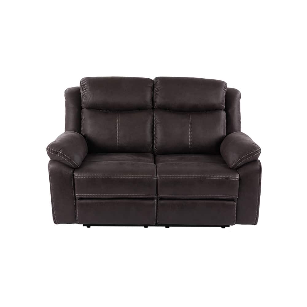 Teddy Reclinersofa m/el 2-seter, brungrå