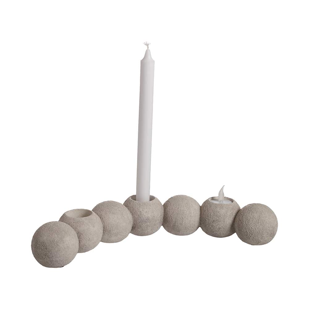 Mirelle Lysstake lang, sand 40x16x7 cm