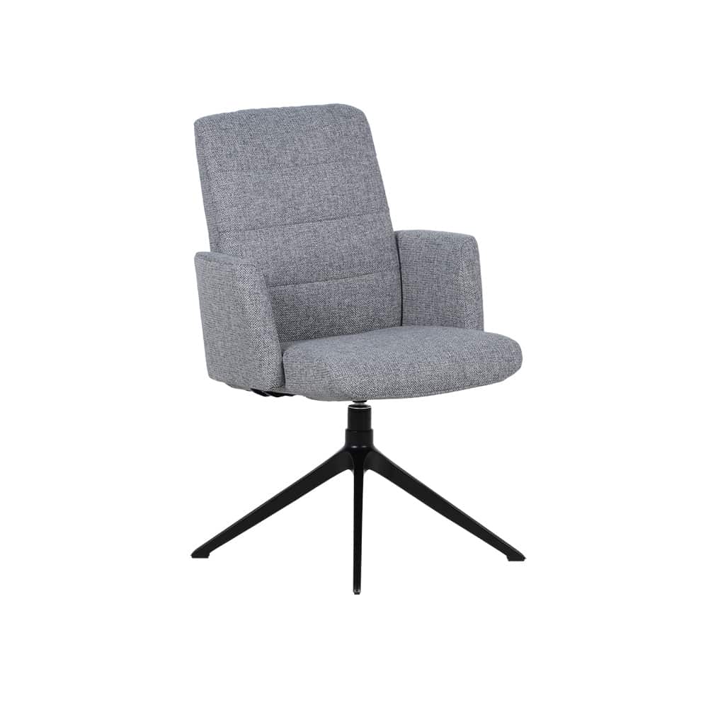 Hygge 6000 Regulerbar Spisestol m/arm, høy rygg, Warwick Noyac Pepper