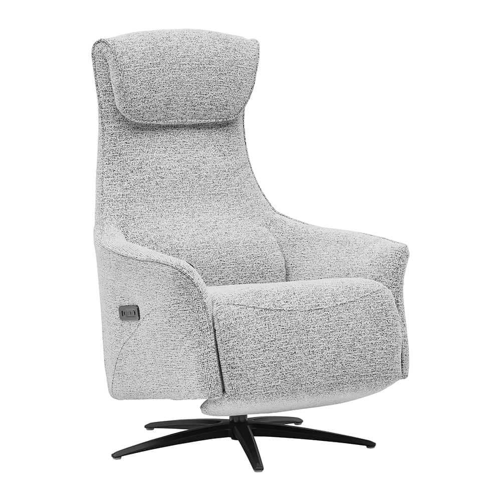 Maximus recliner med massasje - grå