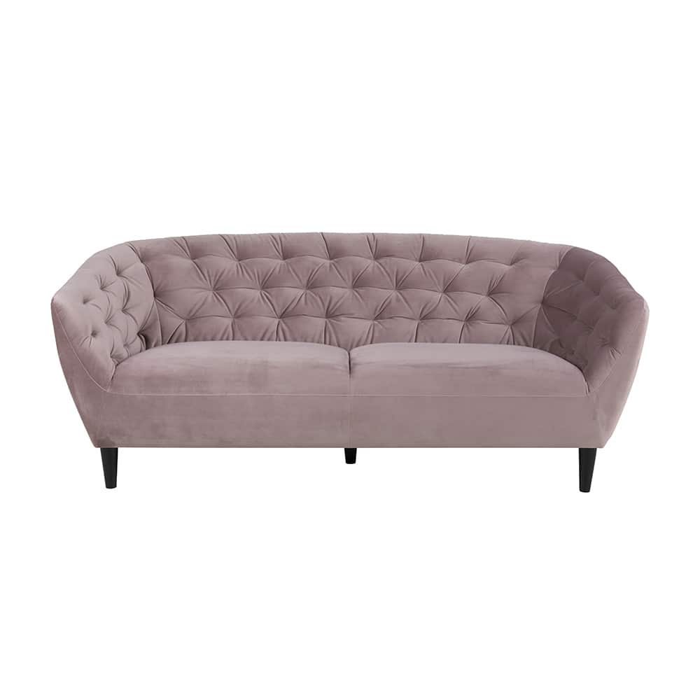 London 3-seter, Vic dusty rose