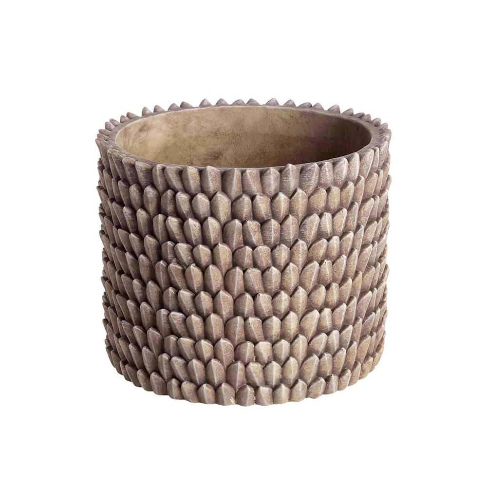 Verity krukke, beige, Ø30xH25 cm