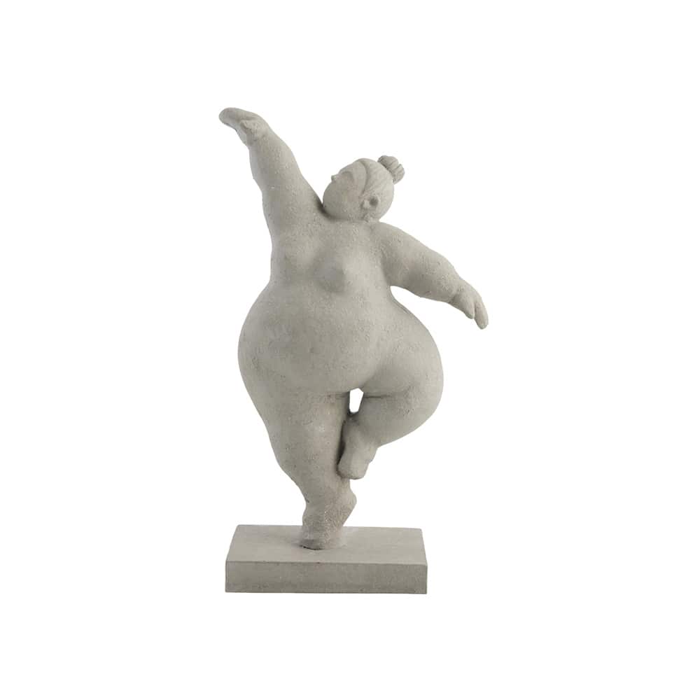 Serafina figurine 16.2X9X28.8 cm, Grey