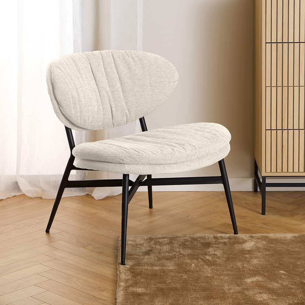 Burma loungestol, beige