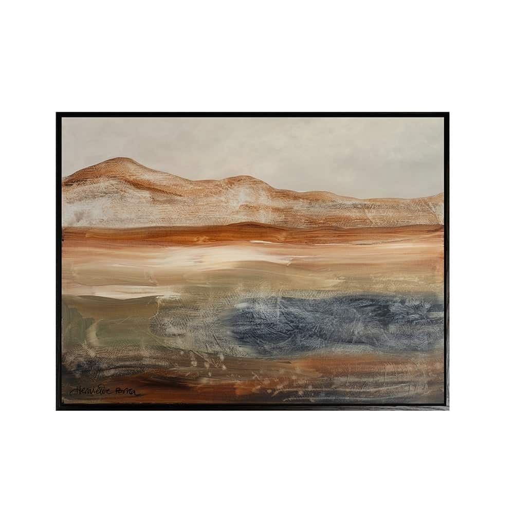 Canvas sort svevelist It´s in the air 90x120 / Henriette Roka