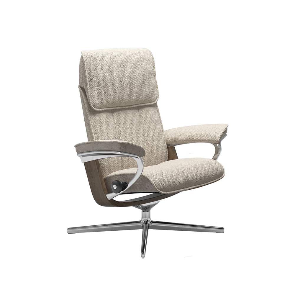 Stressless® Admiral (M) Cross stol Marigold Offwhite 01