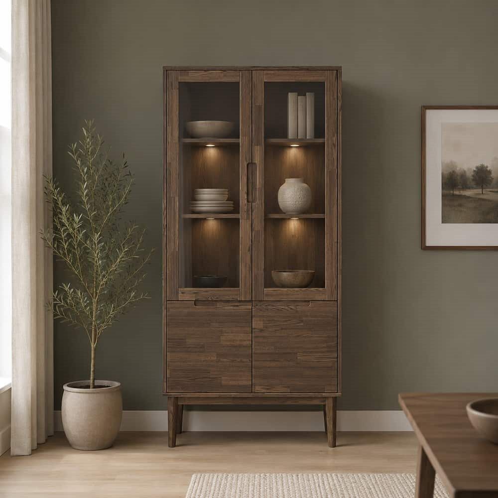 Samsø Vitrine eik / smoked oljet