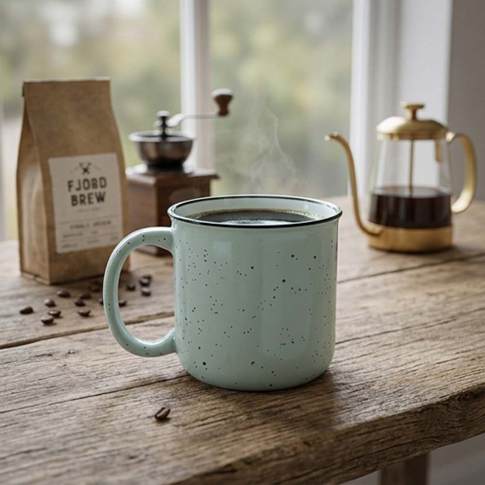 Tina Kaffekopp, Grønn, 310 ml