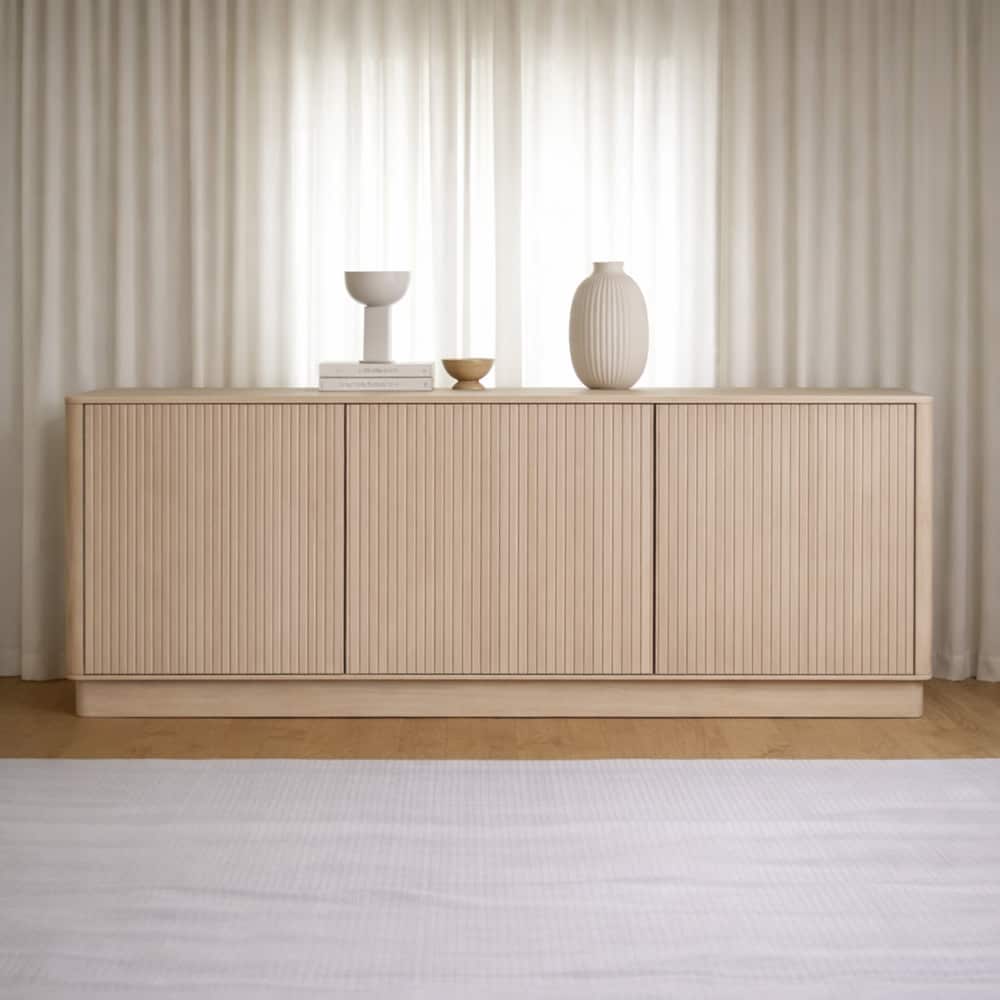 Mammut skjenk 178x38x80 hvitoljet