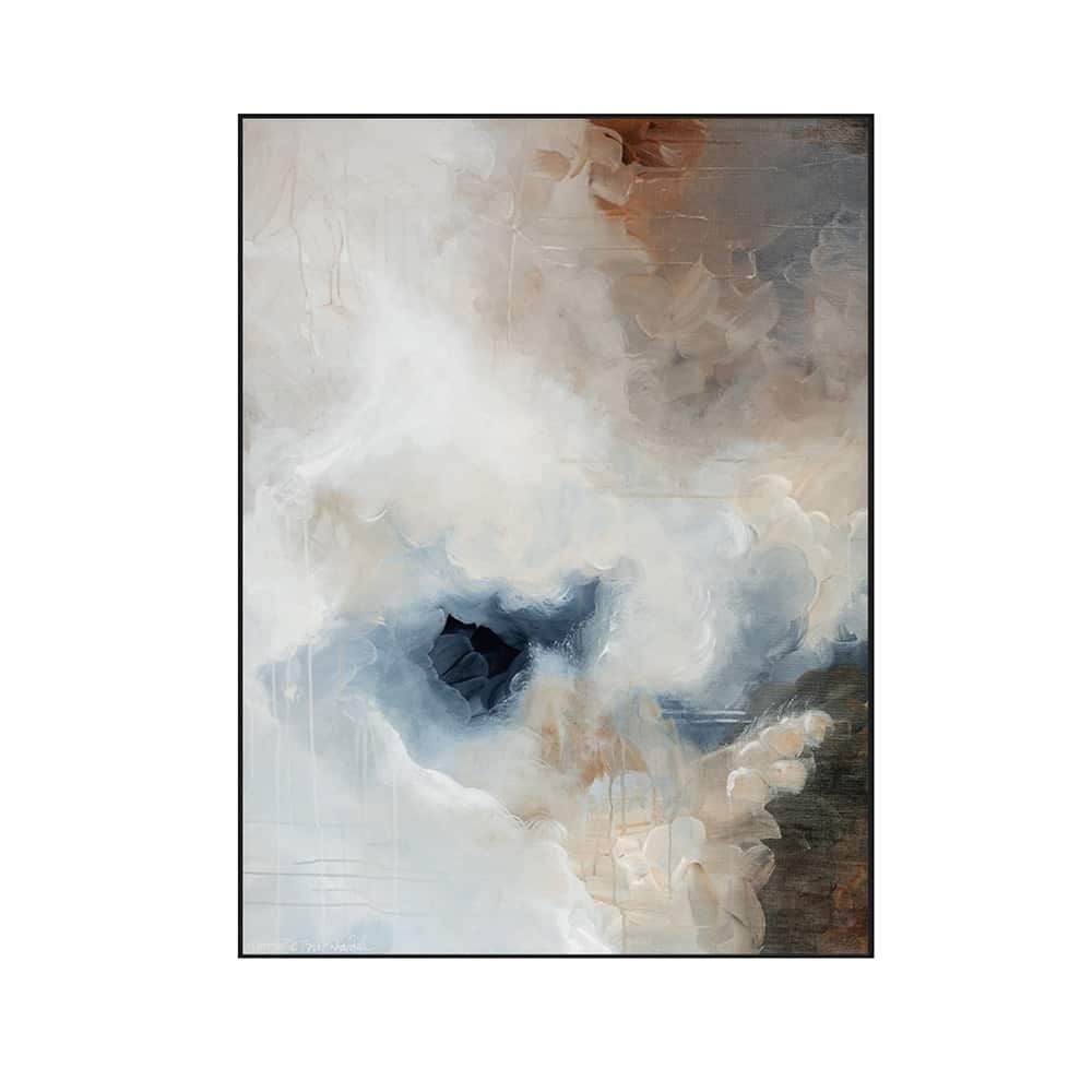 Canvas sort svevelist I feel the exact same way 90x120 / Roka-Aardal