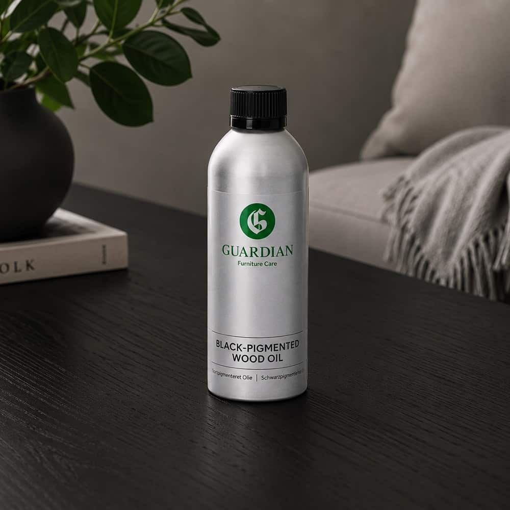 Guardian Svartpigmentert Olje, 400 ml.