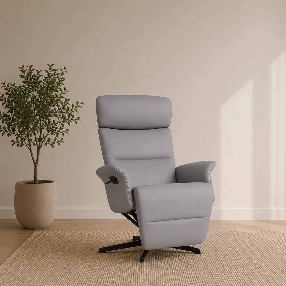 Master Hvilestol m/innebygd fothviler, Fantasy Light Grey
