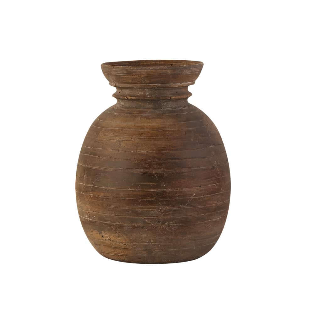 Borneo Vase Brun 28,5x28,5x35,5cm Terrakotta