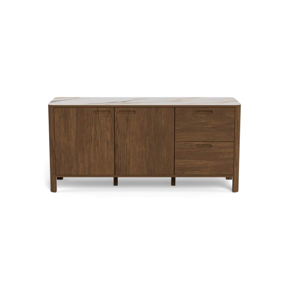 Fagerheim Skjenk, Røkfarget eikefiner, Talvera Creme Topp