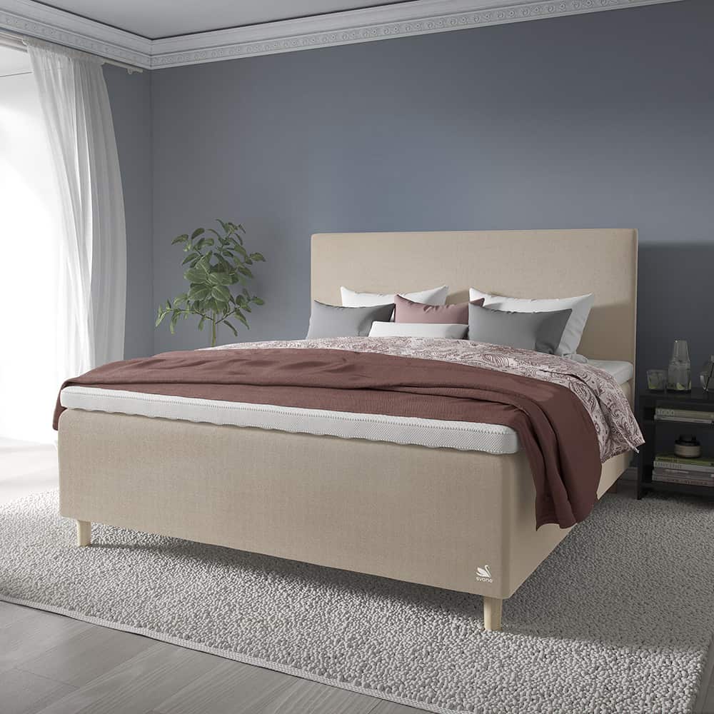 Svane® Luna Plus Kontinental 150*200, Earth Elastec, Moment Beige