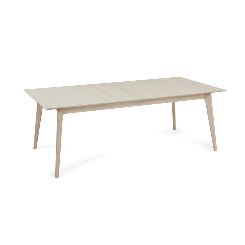 Porto spisebord 170 x 95 hvitoljet eik ( inkl.2 plater)
