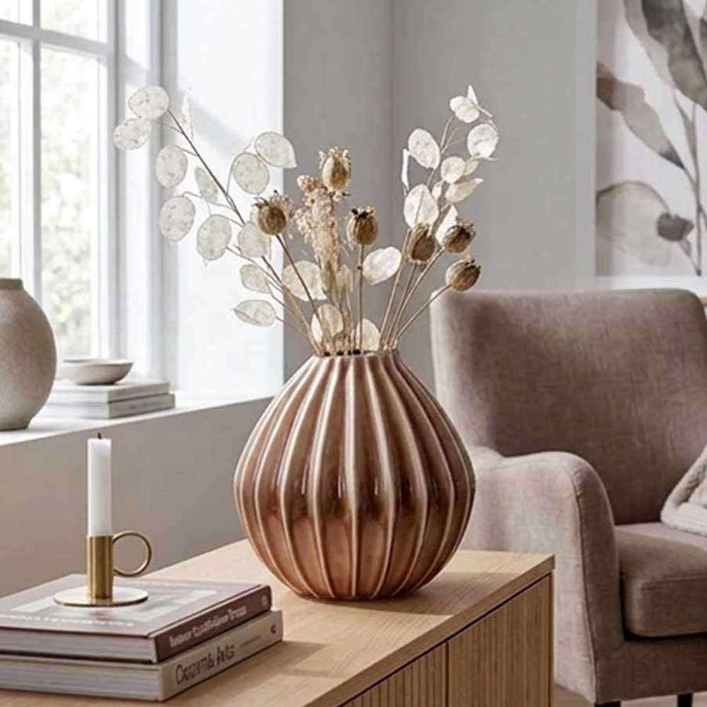 Wide Vase XL, Rosa, Ø40xH40 cm